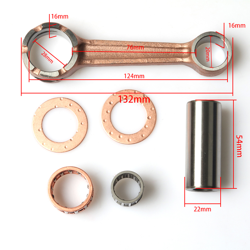 For YAMAHA DT125 DT 125 DT175  - Motorcycle Crankshaft ulasan dan harga